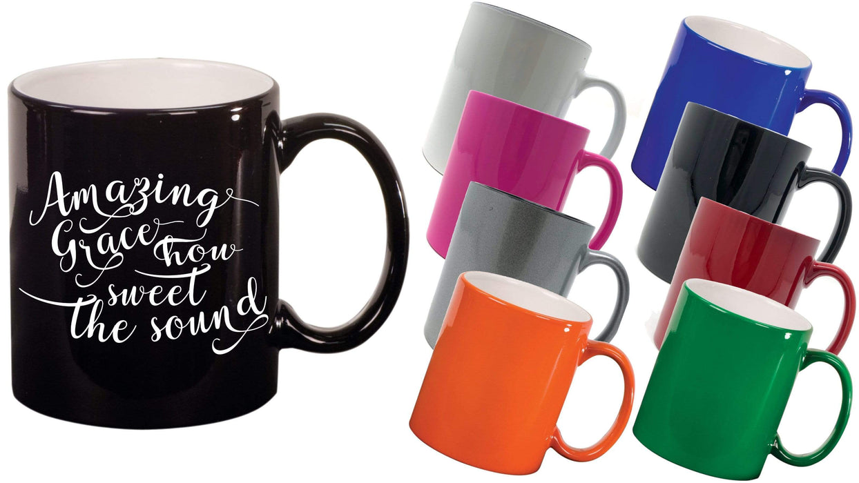 Amazing Grace How Sweet the Sound - 11 ounce Inspirational Coffee Mug