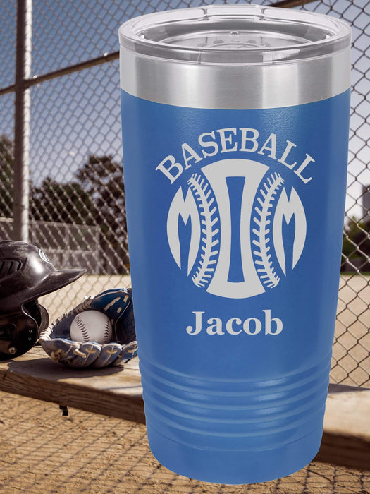 Baseball Mom 1 Personalized Tumbler