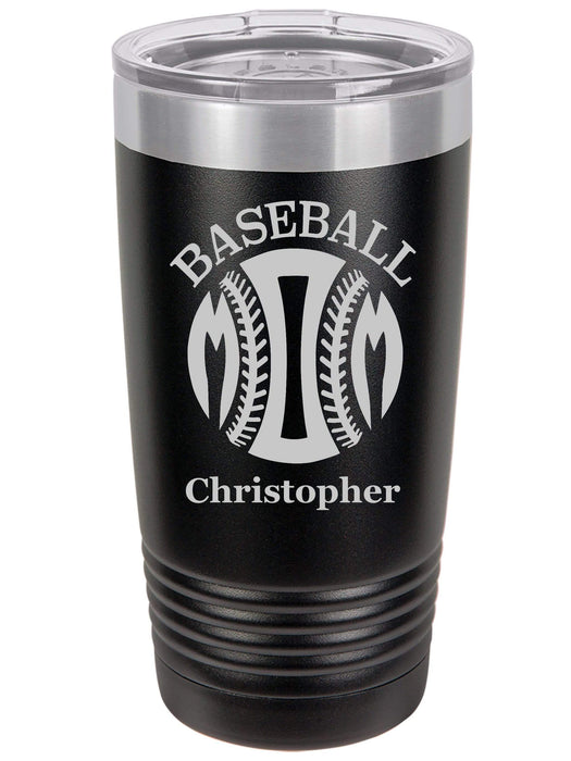 Baseball Mom 1 Personalized Tumbler