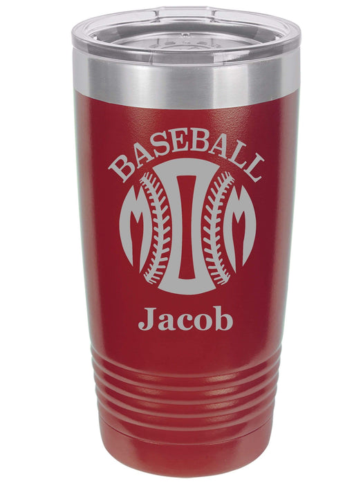 Baseball Mom 1 Personalized Tumbler