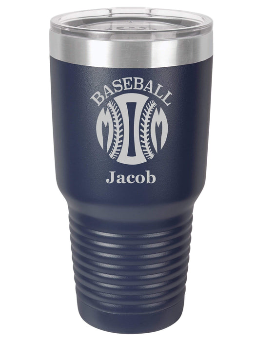 Baseball Mom 1 Personalized Tumbler
