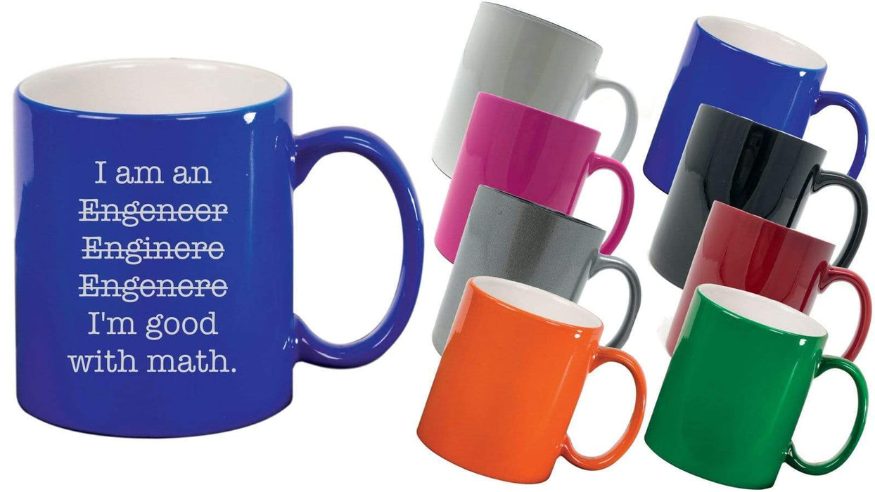 Engineer Good with Math - Lotsa Laughs™ 11 ounce Funny Coffee Mug