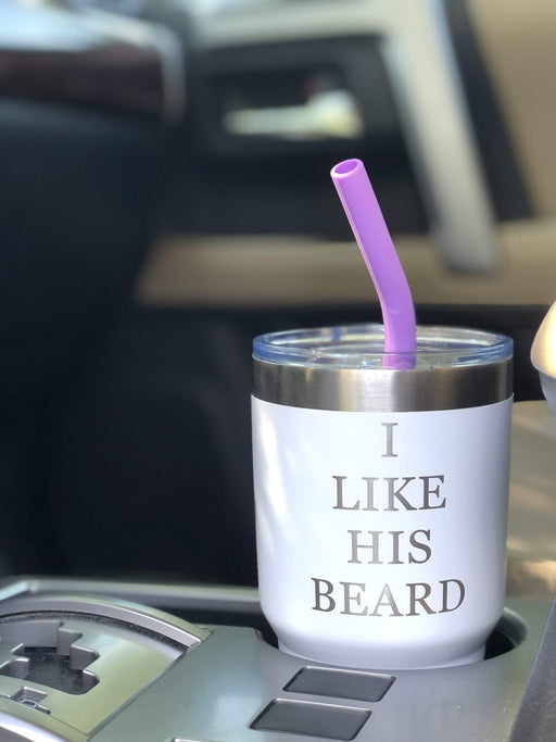 I Like His Beard, I Like Her Butt - Stainless Steel Insulated Drink Tumbler Set