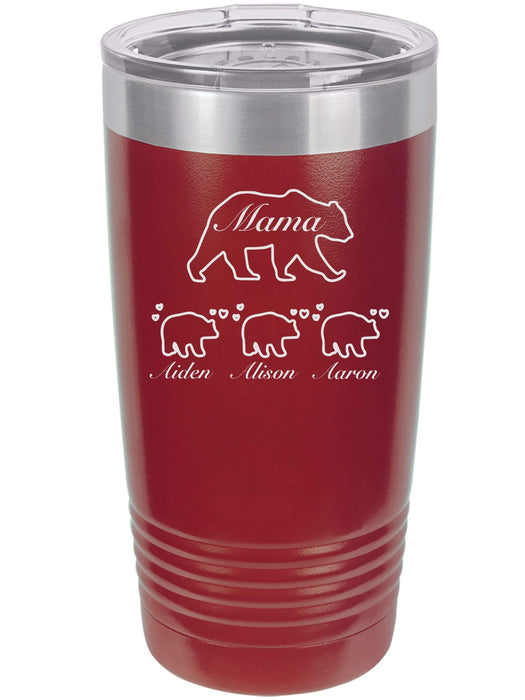 Mama Bear Tumbler Personalized