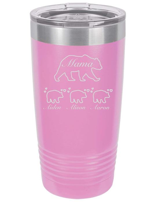 Mama Bear Tumbler Personalized