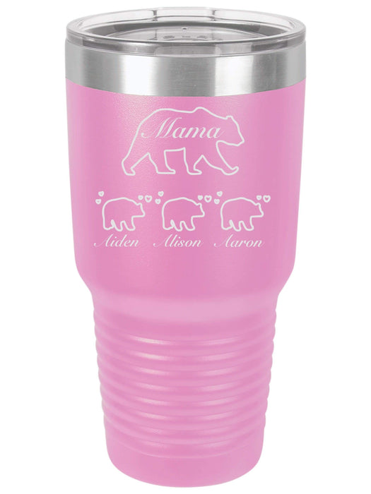 Mama Bear Tumbler Personalized