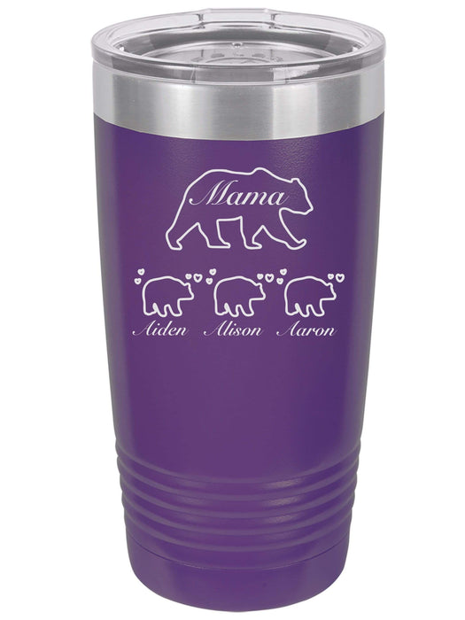 Mama Bear Tumbler Personalized