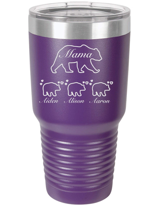 Mama Bear Tumbler Personalized