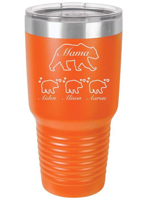 Mama Bear Tumbler Personalized