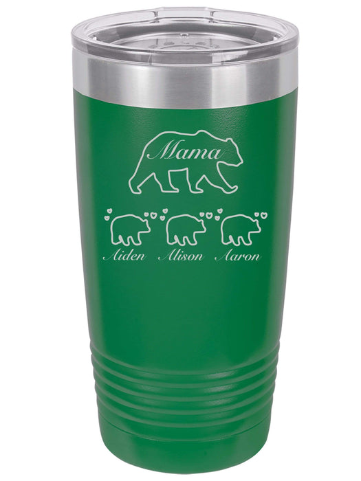 Mama Bear Tumbler Personalized