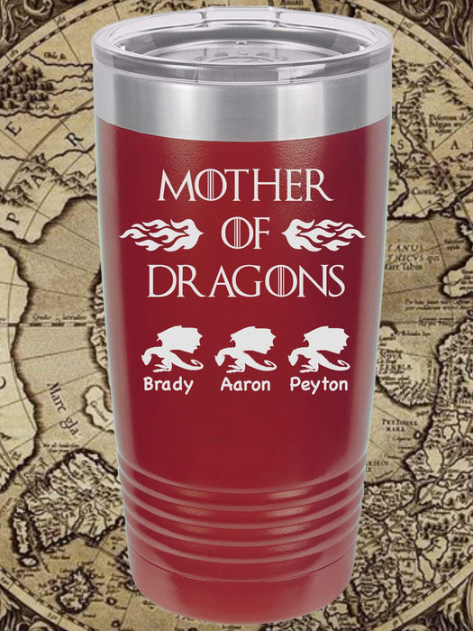 Mother Of Dragons Personalized Tumbler