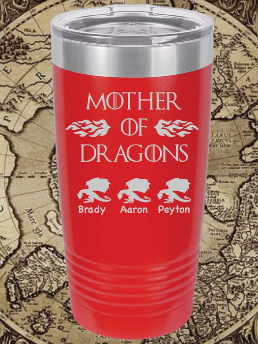 Mother Of Dragons Personalized Tumbler
