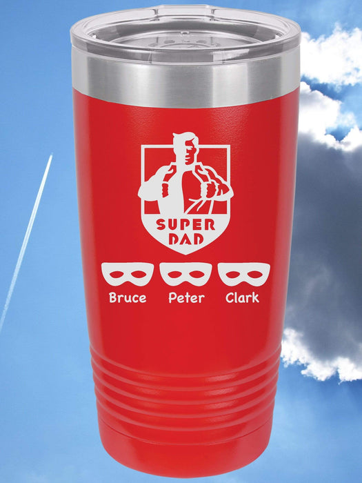 Super Dad Personalized Tumbler