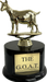 The GOAT trophy is a great funny trophy award. 
