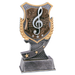 Music Resin Trophy award in 2 sizes with free engraving!