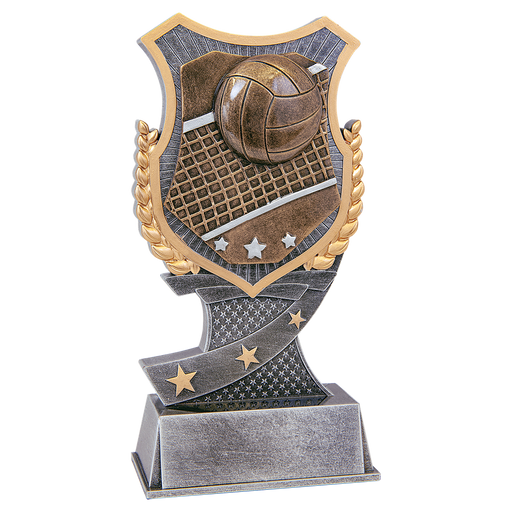 Volleyball Resin Trophy award in 2 sizes with free engraving!