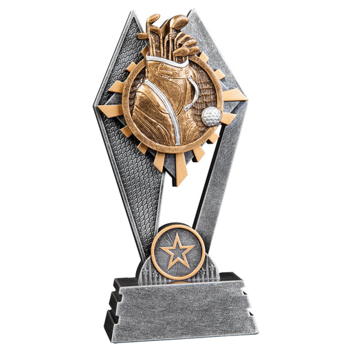Golf Resin Trophy award in 2 sizes with free engraving!