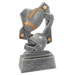 Football Resin Trophy award in 2 sizes with free engraving!