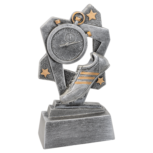 Track Resin Trophy award in 2 sizes with free engraving!
