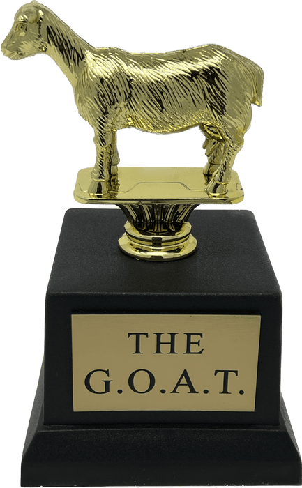 Griffco Supply The Goat Trophy - G.O.A.T Greatest of All Time Trophy, Funny Trophy for Boss, Coworker, Friend