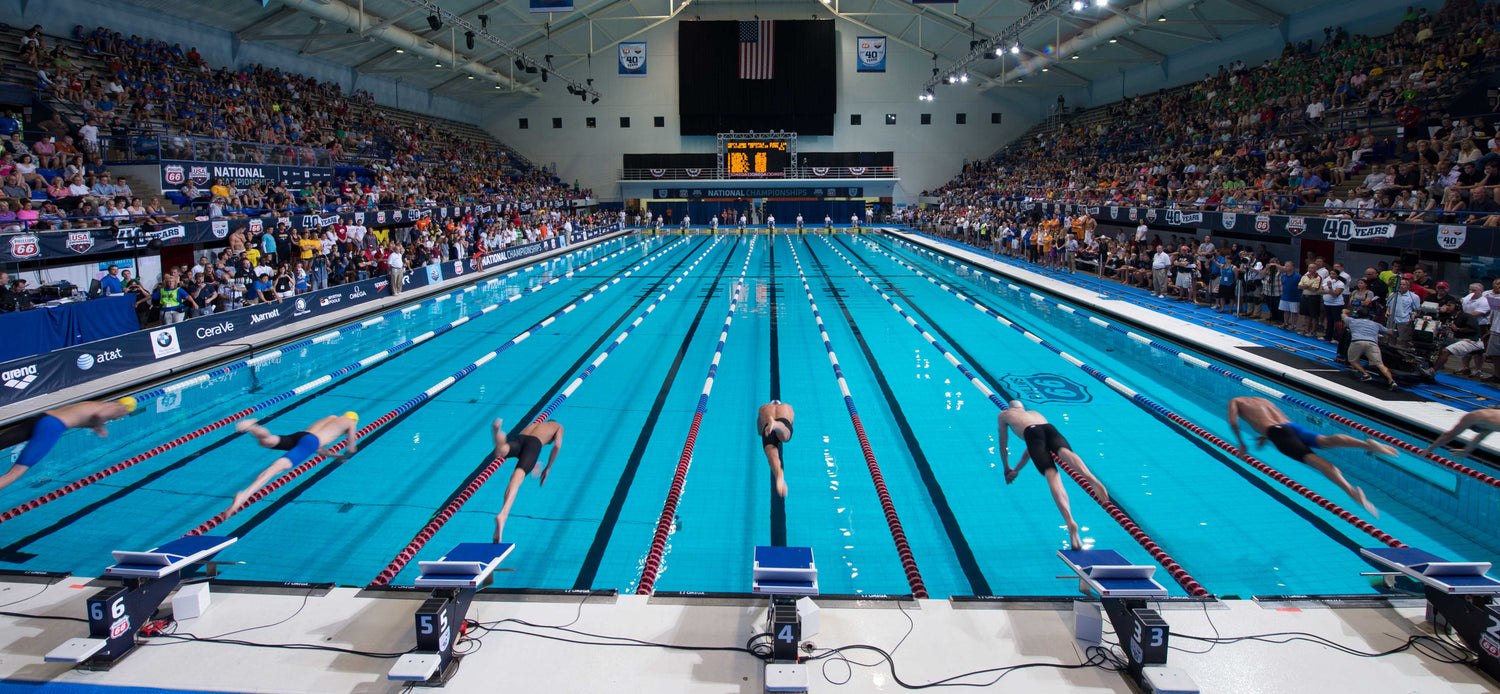 Swimming medals, trophies and awards from Griffco Supply.