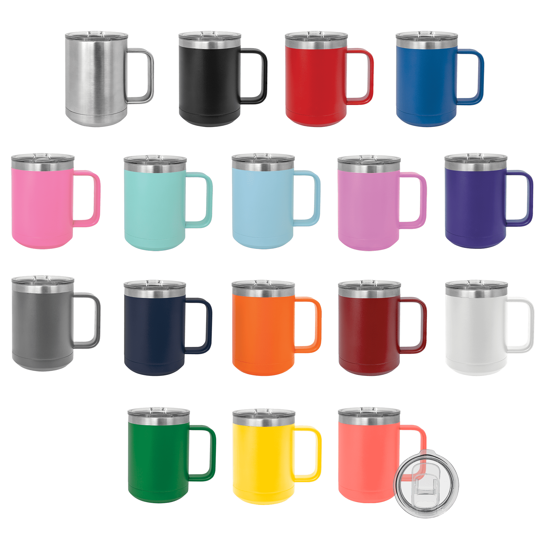 Insulated Coffee Mug - Unique Promotional Items for Your Business Yellow