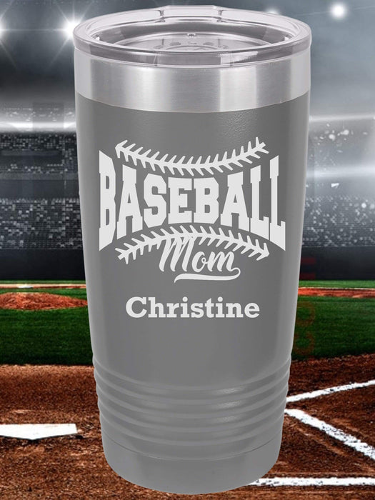 Baseball Mom 2 Personalized Tumbler