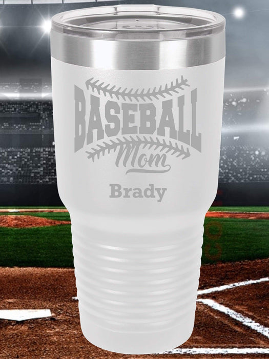 Baseball Mom 2 Personalized Tumbler