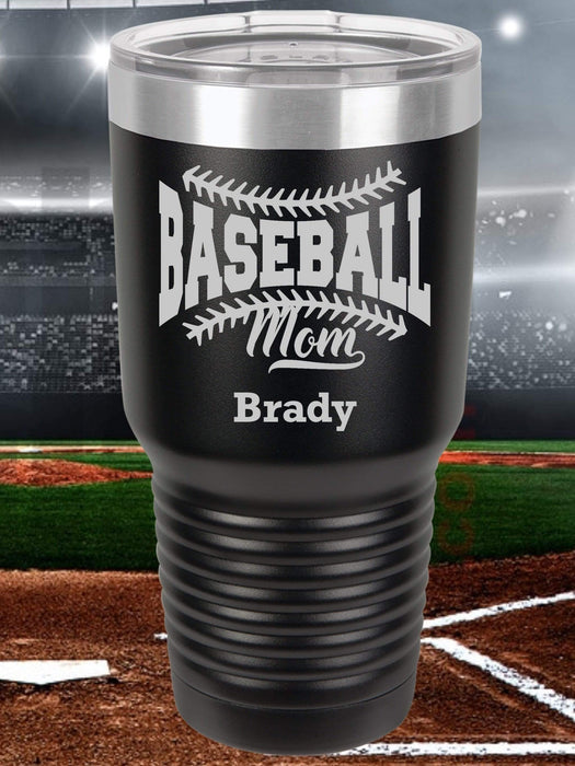 Baseball Mom 2 Personalized Tumbler