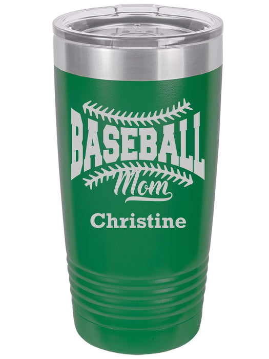 Baseball Mom 2 Personalized Tumbler