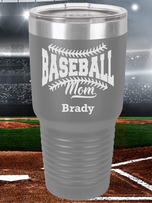 Baseball Mom 2 Personalized Tumbler