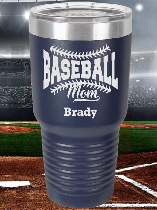 Baseball Mom 2 Personalized Tumbler