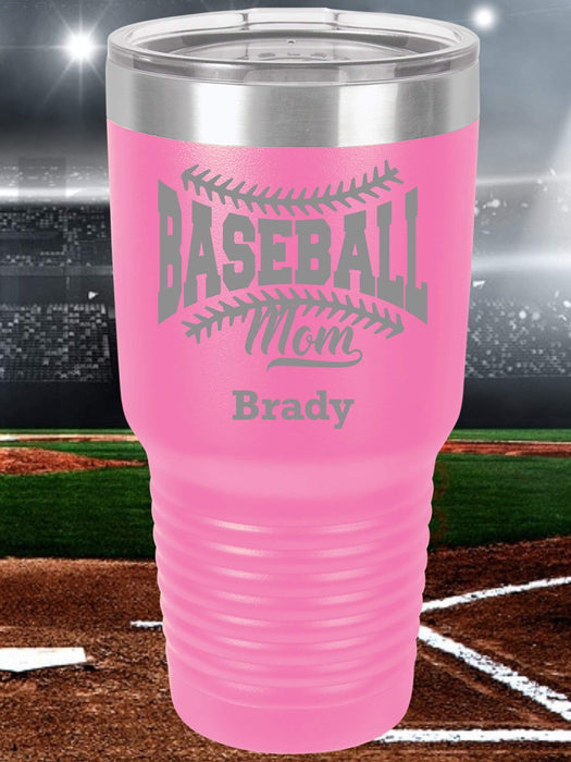 Baseball Mom 2 Personalized Tumbler