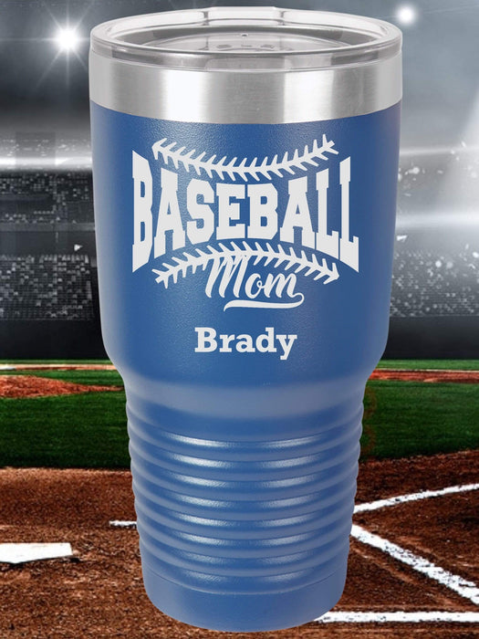 Baseball Mom 2 Personalized Tumbler