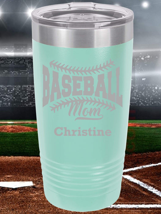 Baseball Mom 2 Personalized Tumbler