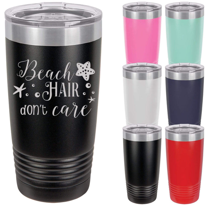 Beach Hair Don't Care Insulated Drink Tumbler - 20 ounce