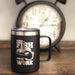 Born to Fish Forced to Work 15 ounce Insulated Coffee Mug