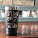 Born to Fish Forced to Work 20 ounce Insulated Drink Tumbler