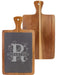 Custom Logo Acacia Wood & Slate Personalized Cutting Board