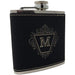 Engraved Flask Set Vegan Leather Luxury Personalized