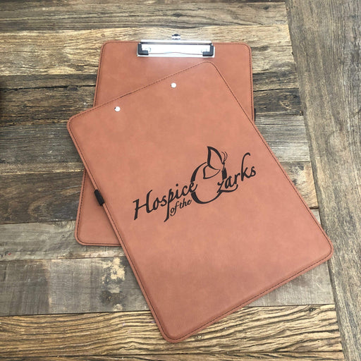 Leatherette Customized Clipboard - Engraved