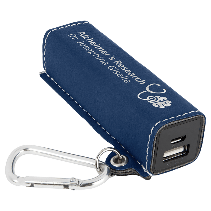 Leatherette USB Power Bank 2200mAh Promotional Products