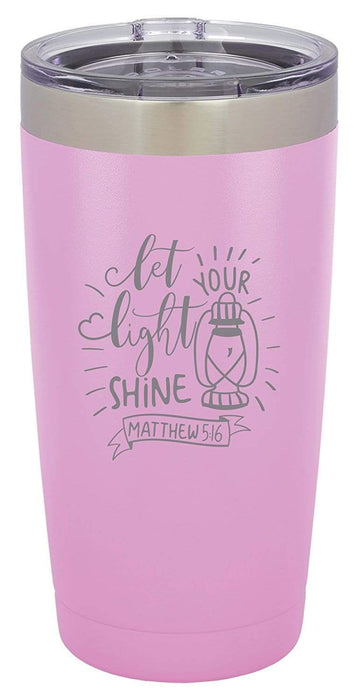 Let Your Light Shine 20 oz. tumbler