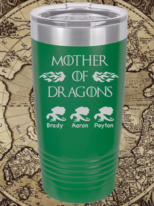 Mother Of Dragons Personalized Tumbler