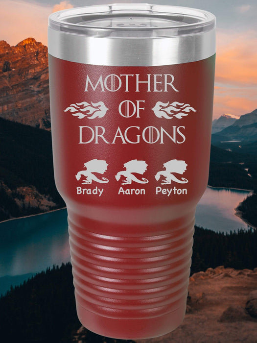 Mother Of Dragons Personalized Tumbler