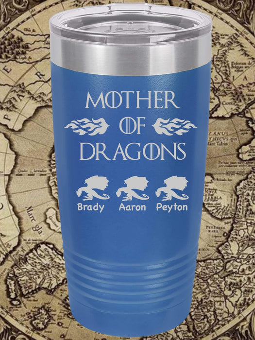 Mother Of Dragons Personalized Tumbler