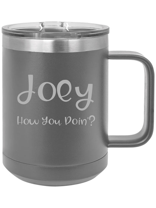 Personalized Coffee Mug 15oz with Slider Lid