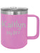 Personalized Coffee Mug 15oz with Slider Lid