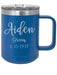 Personalized Coffee Mug 15oz with Slider Lid