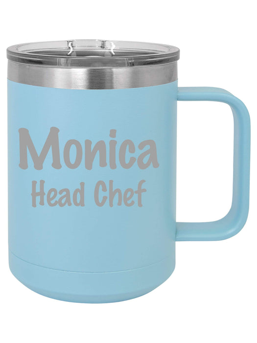 Personalized Coffee Mug 15oz with Slider Lid